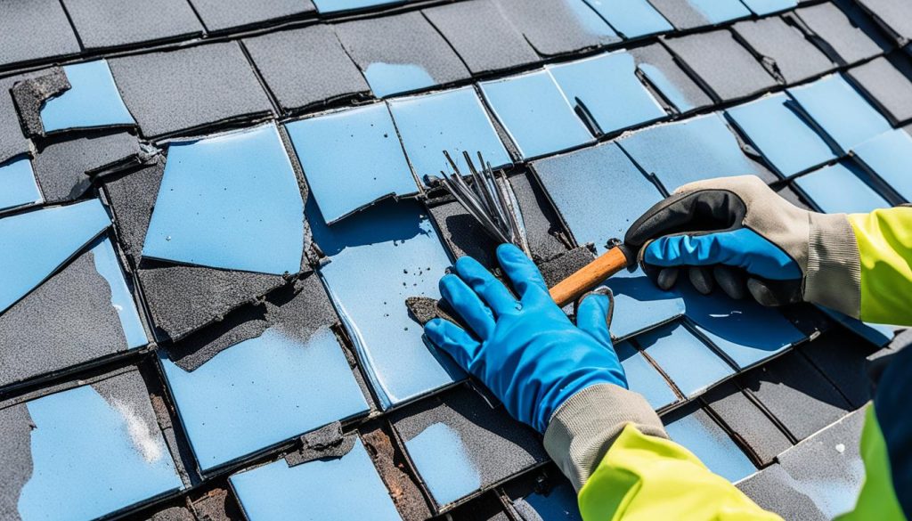 Fixing Damaged Roof Tiles Fixing Damaged Roof Tiles
